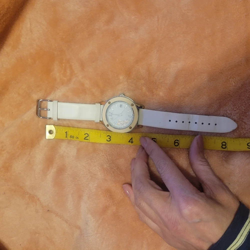 Mickey Mouse Parks Cram‎ Color Vintage Watch with Enamel Detail EUC